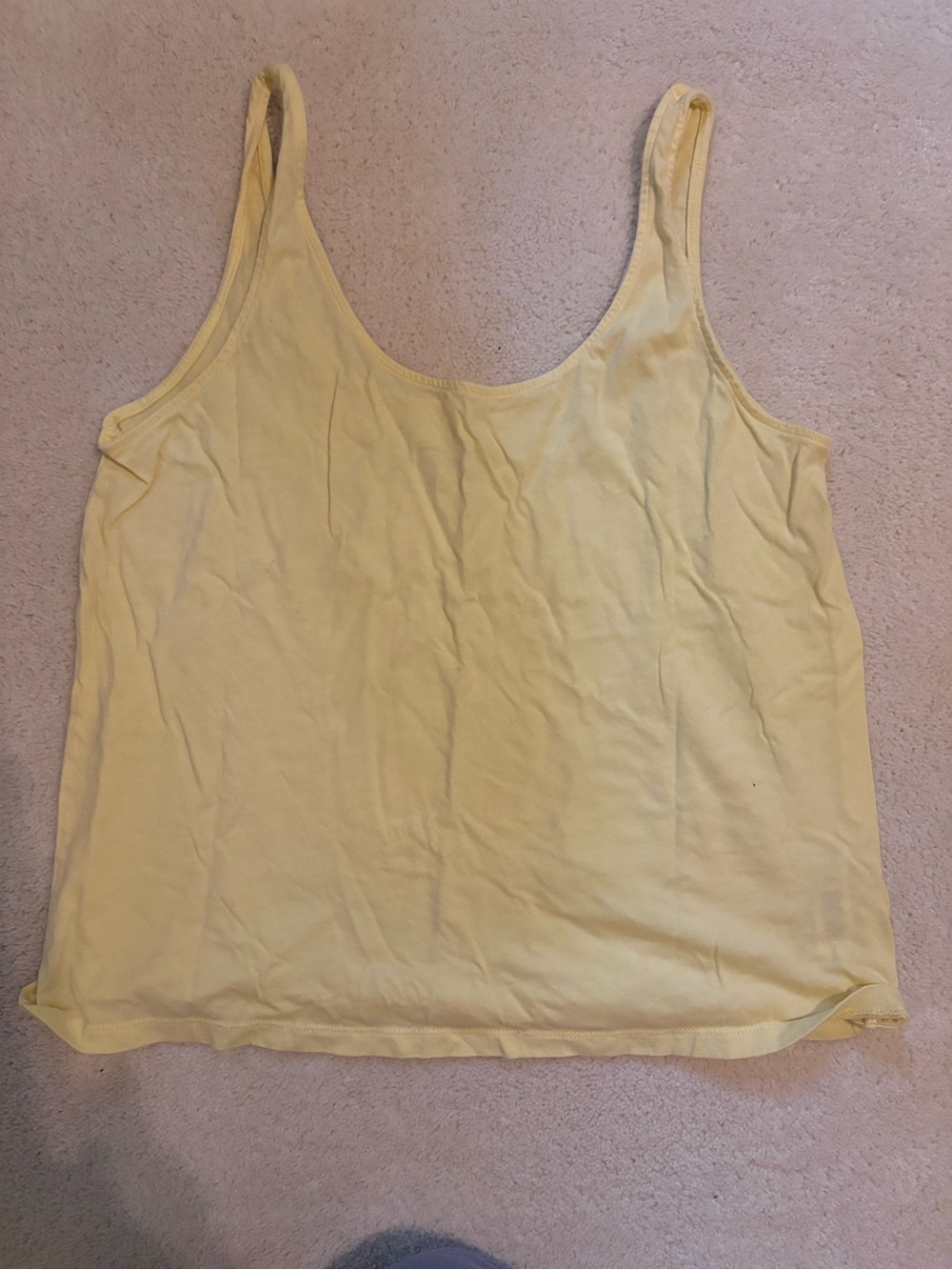 Joe Fresh Yellow Sleepwear Tank Top